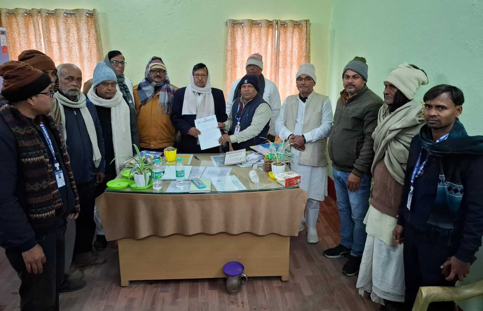 उत्क्रमित उच्च विधालय मिर्जापुर में विद्यालय प्रबंध समिति का पुनर्गठन