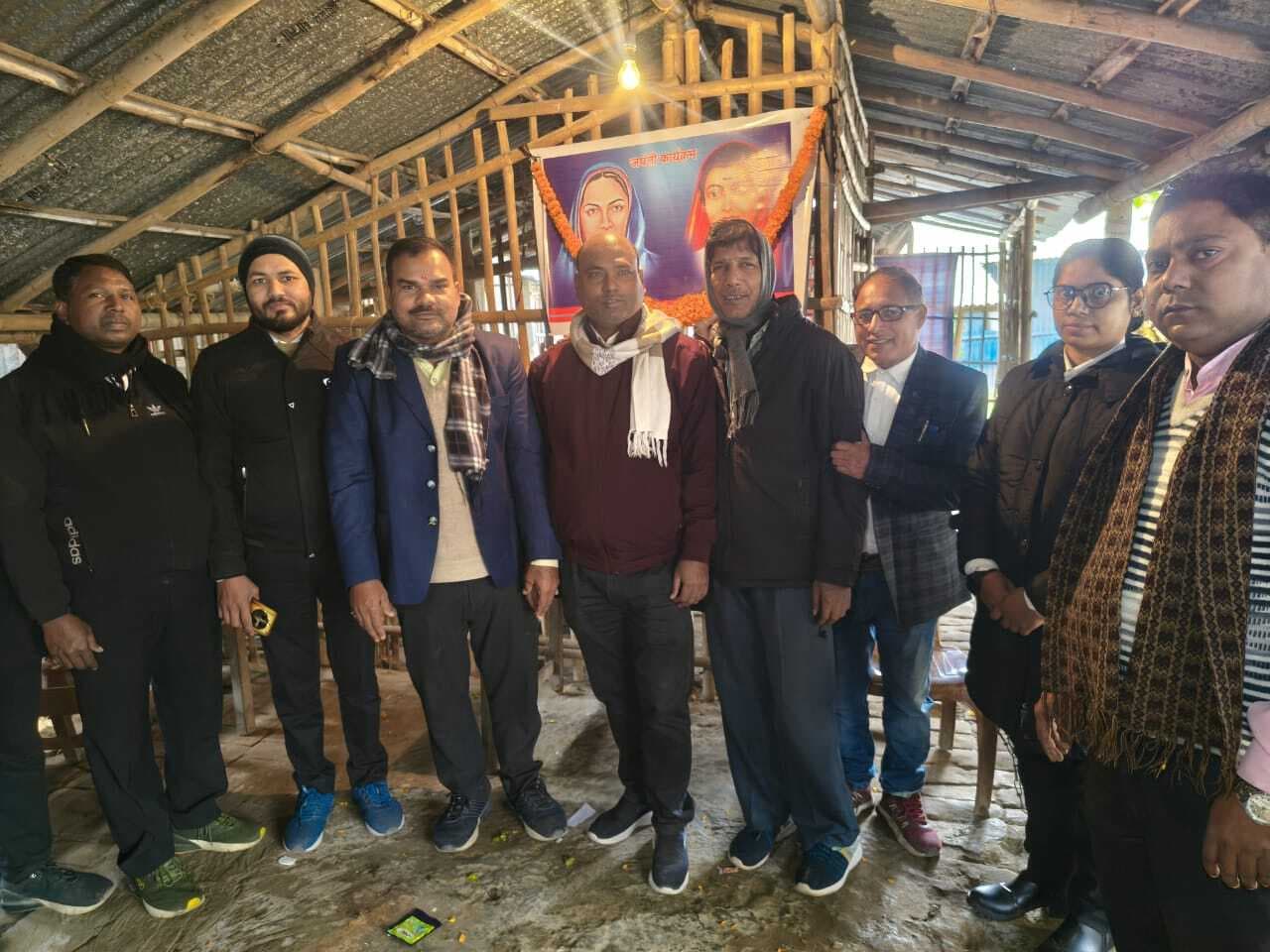 सावित्री बाई फूले, फातिमा शेख की मनायी जयंती