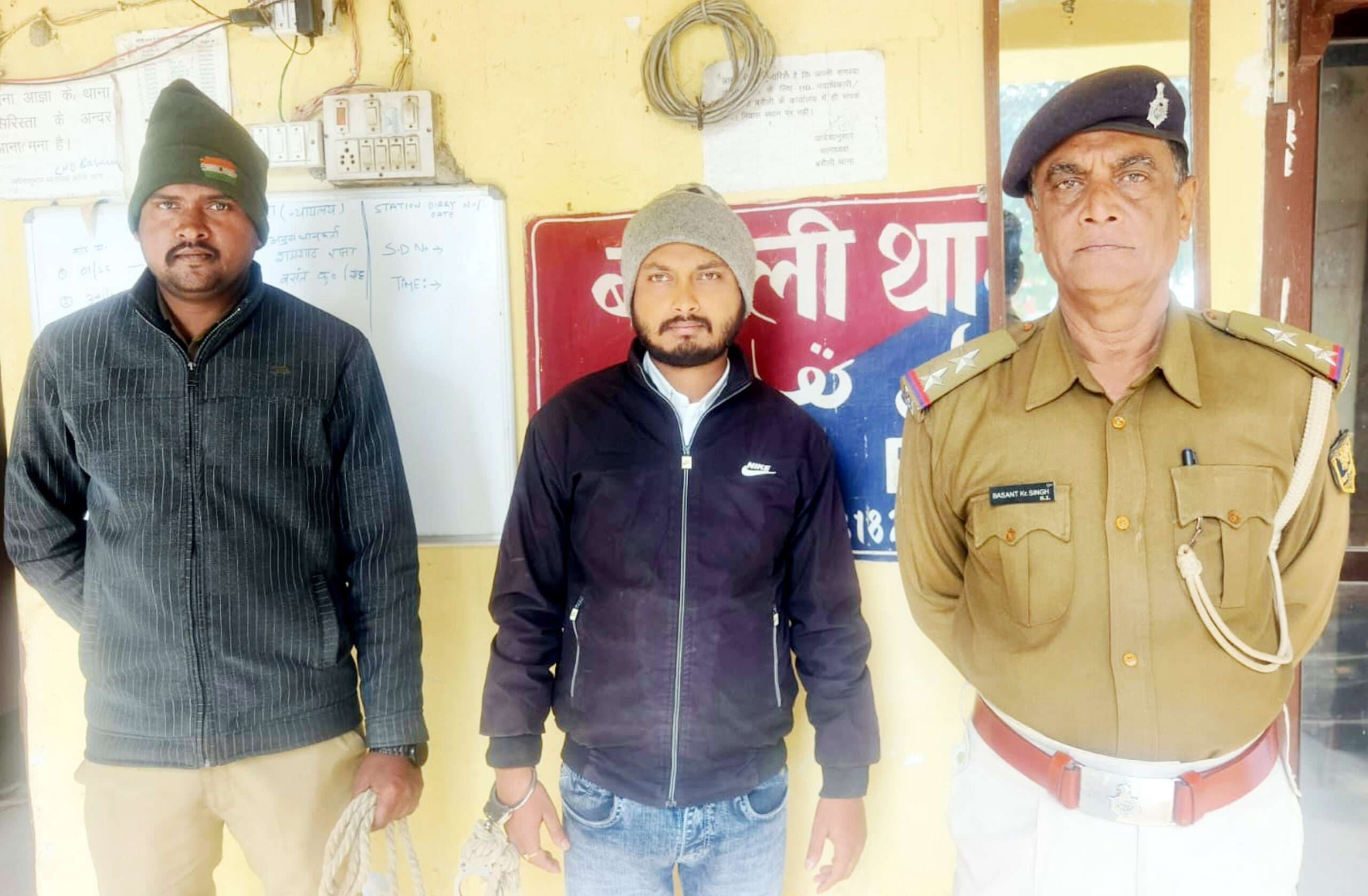 पुलिस ने फरार आरोपित को पटना से गिरफ्तार कर भेजा जेल