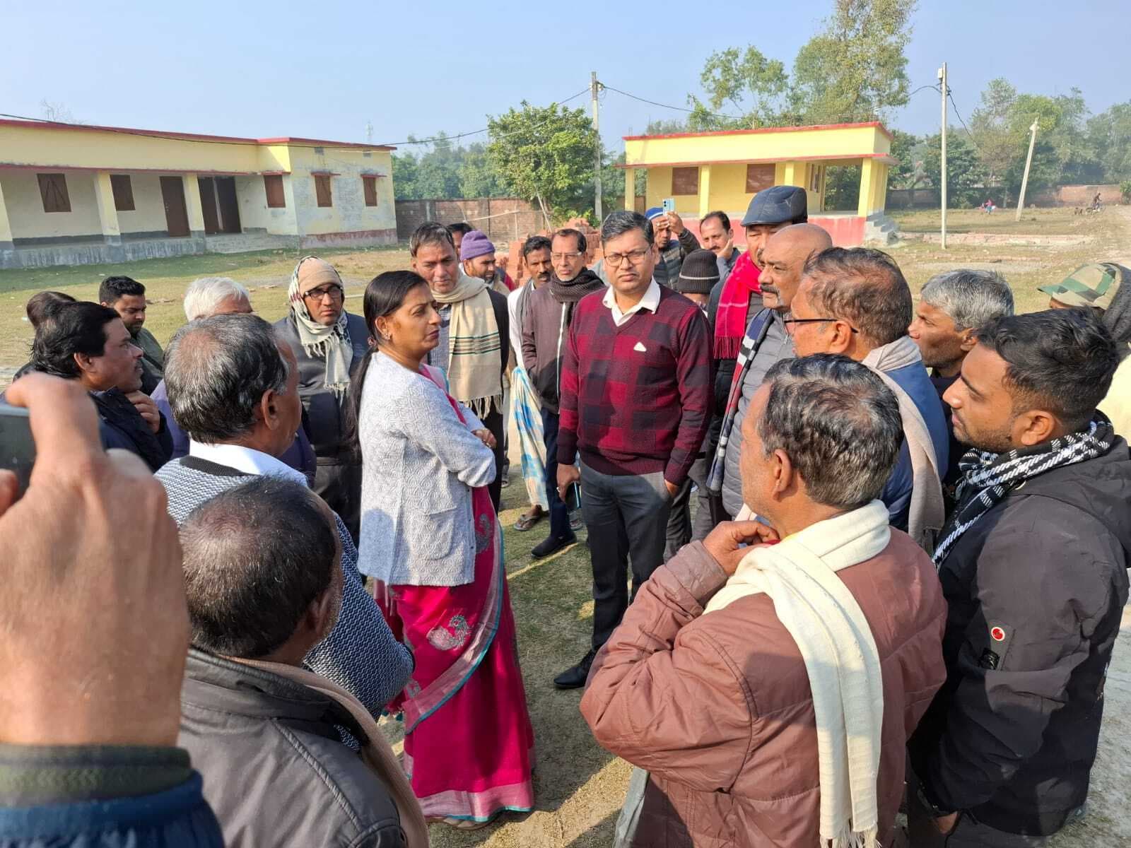 रामेश्वर यादव मनिहारी काॅलेज में तदर्थ समिति ने की बैठक