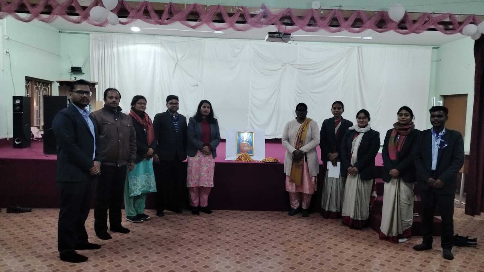 पटेल बीएड कॉलेज में मनी विवेकानंद जयंती