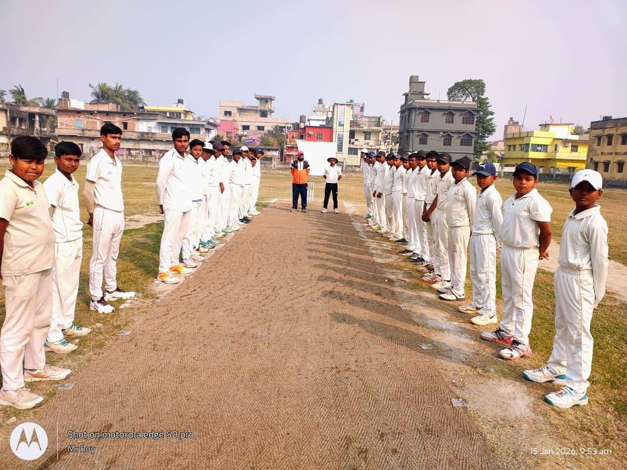 न्यू इंडिया रेड ने शुभम एकेडमी को सात विकेट से हराया