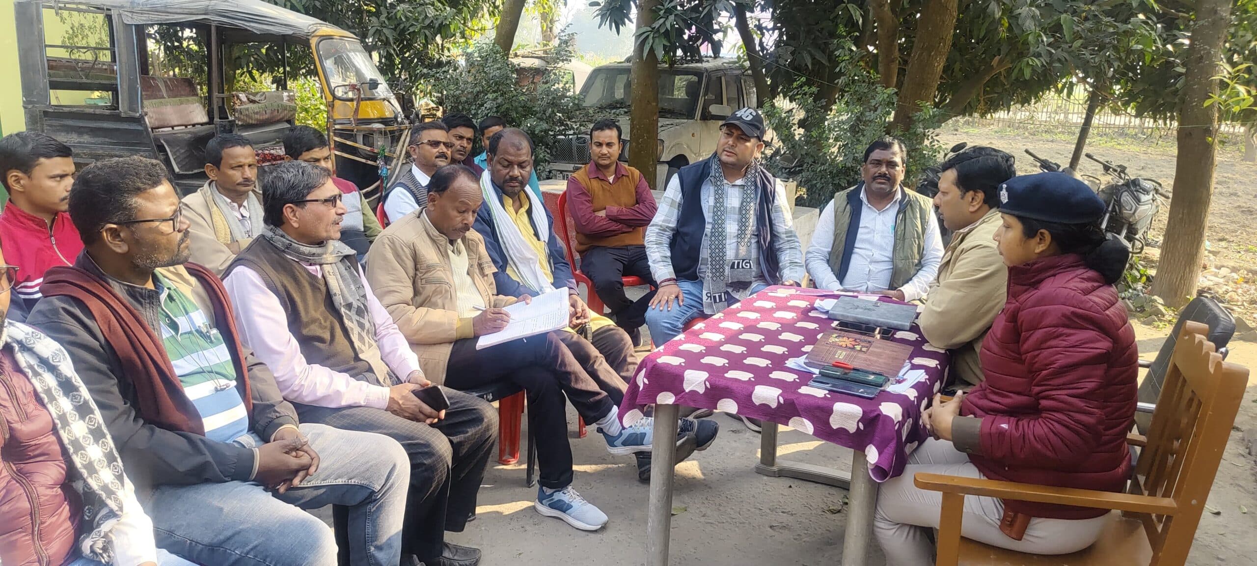 सरस्वती पूजा पर डीजी बजाने पर रहेगा प्रतिबंध, थानाध्यक्ष