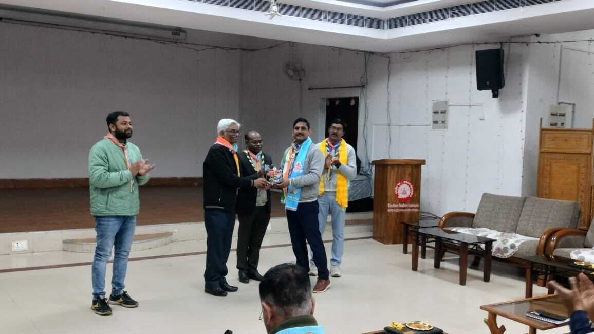 पांचवीं ऑल इंडिया रेलवे स्काउट गाइड फेलोशिप गैदरिंग की भागीदारी