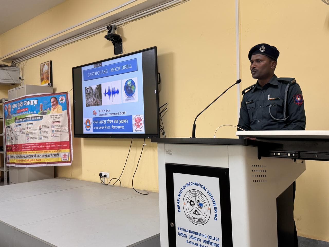 भूकंप सुरक्षा नियमों को दैनिक जीवन में अपनाएं, समाज को भी करें जागरूक