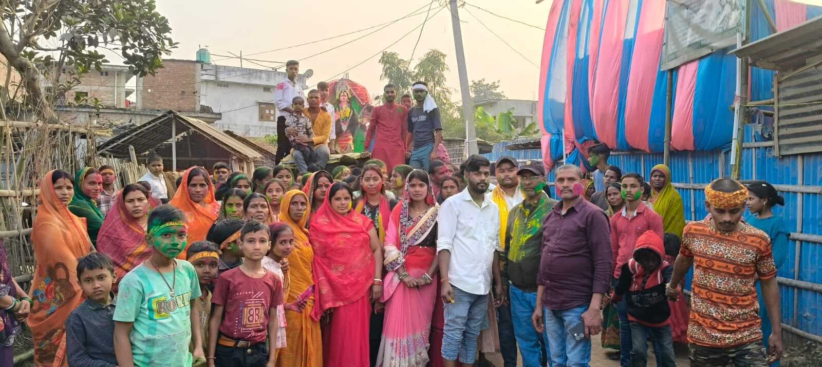 मां सरवती को नम आंखों से दी गयी विदाई