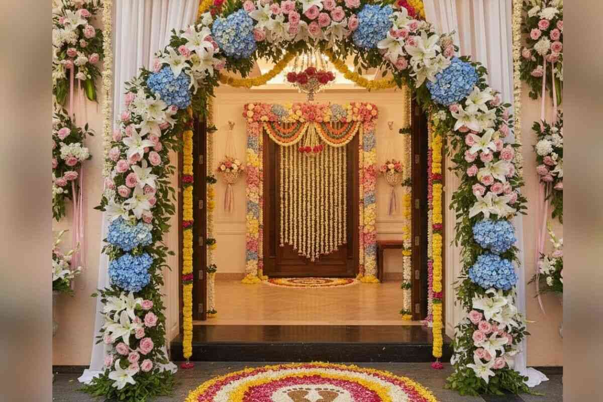 flower decoration for baby boy