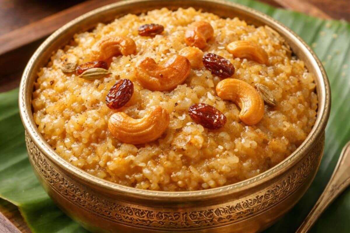 sweet pongal recipe