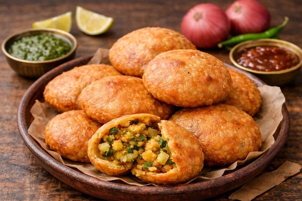 सबको पसंद आएगा ये टेस्टी नाश्ता, ट्राई करें आलू-प्याज की कचौड़ी