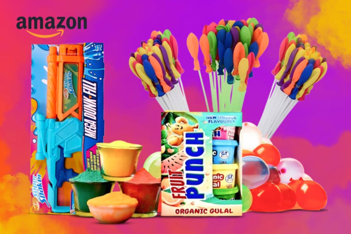60% तक छूट और कैशबैक ऑफर, Amazon पर होली की शॉपिंग का सही मौका