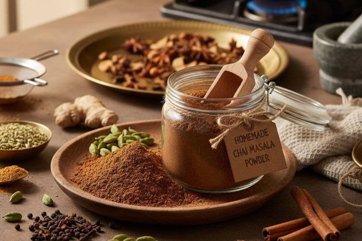 टी लवर्स ट्राई करें घर पर बनी ये चाय मसाला पाउडर रेसिपी
