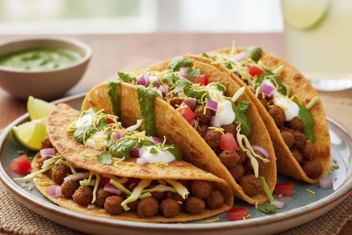 प्रोटीन से भरपूर चना टैकोस, शाम के नाश्ते से लेकर टिफिन के लिए है परफेक्ट