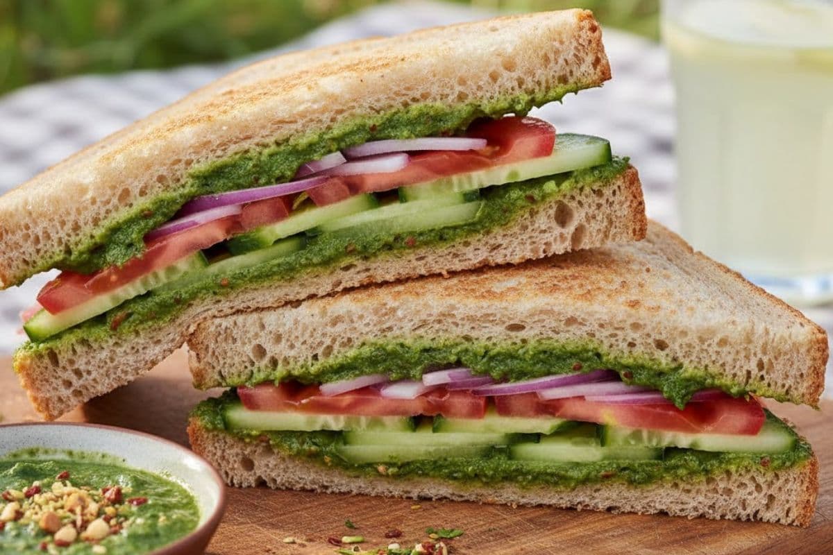 ब्रेकफास्ट में बच्चों के लिए फटाफट बनाएं सुपर टेस्टी चटनी सैंडविच