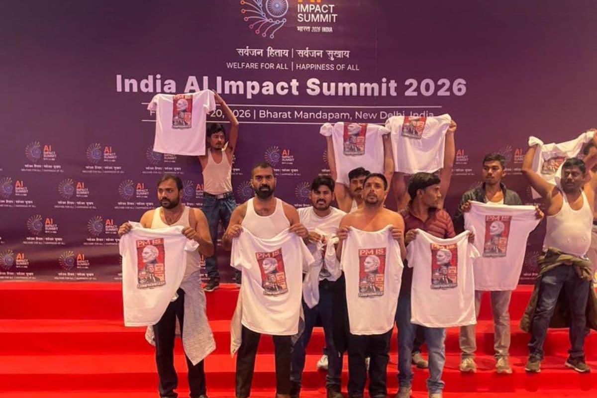 AI समिट हंगामा: ग्वालियर से एक और प्रदर्शनकारी दबोचा, दिल्ली पुलिस अब तक 5 को कर चुकी गिरफ्तार