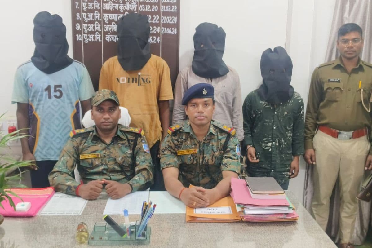 गुमला में युवती से सामूहिक दुष्कर्म, दो घंटे में चारों आरोपी गिरफ्तार