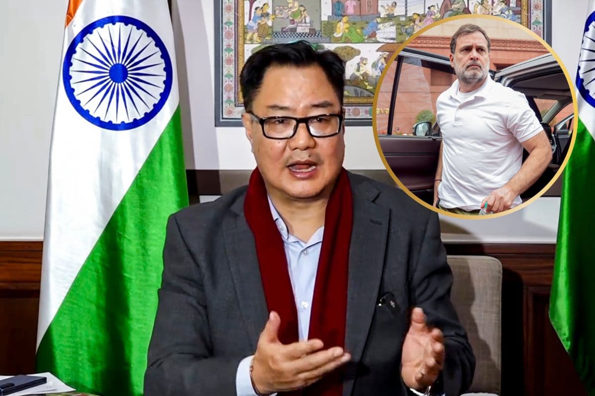 ‘एक इंच सरेंडर नहीं कर सकता भारत’, राहुल गांधी के बयान पर भड़के रिजिजू, कहा- माफी मांगे कांग्रेस