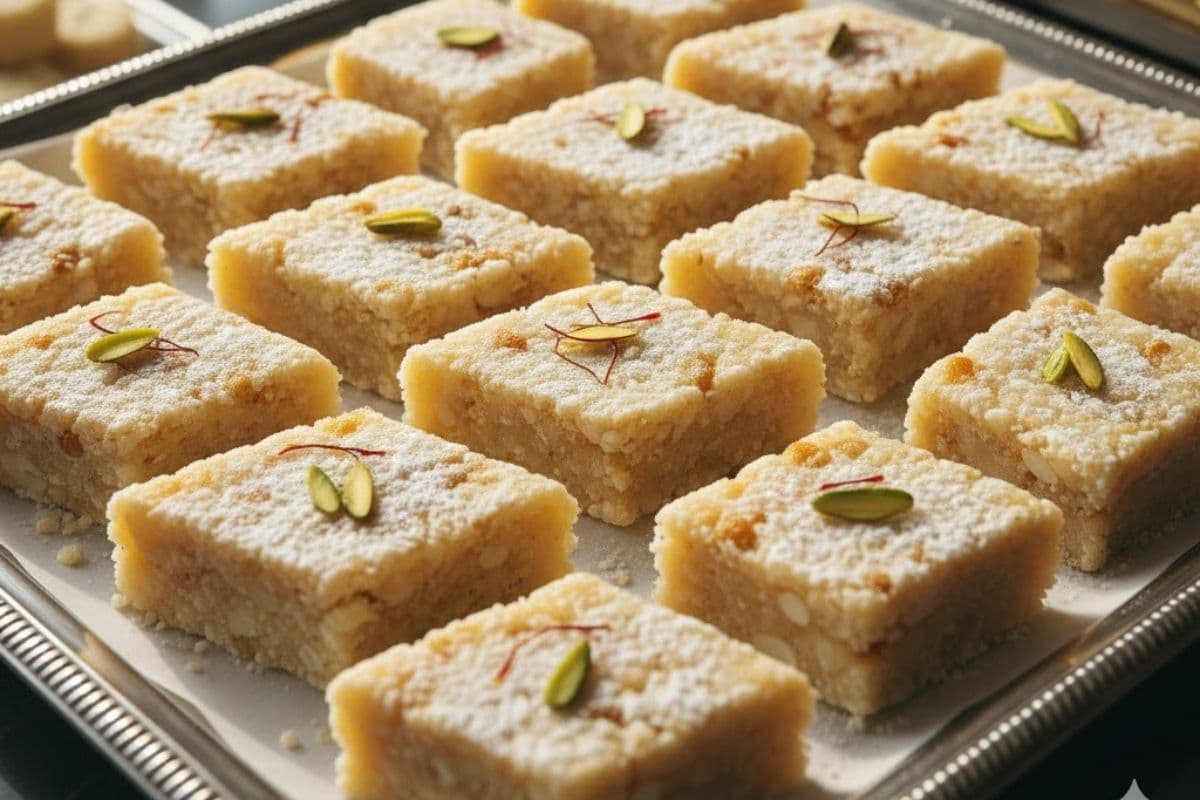 घर पर इस तरह बनाएं बाजार स्टाइल मखाना काजू की बर्फी