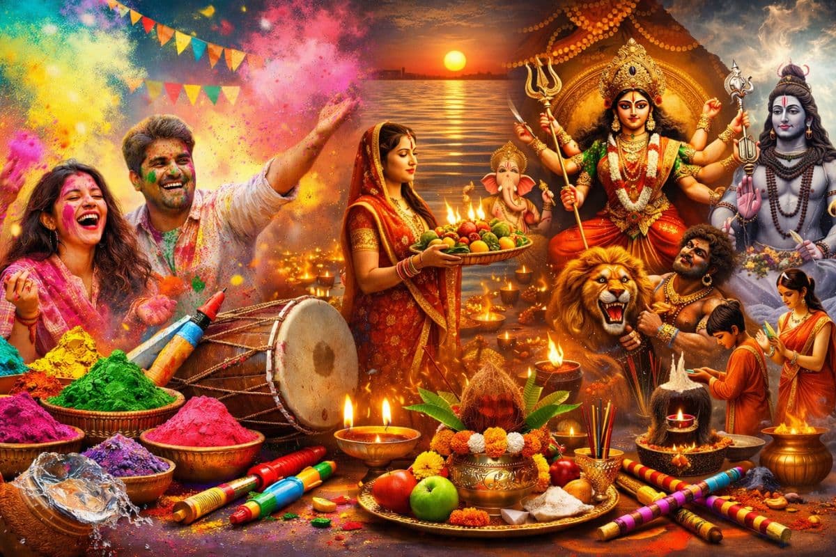 मार्च 2026 में त्योहारों की भरमार, जानिए किस दिन पड़ेगा कौन-सा पर्व