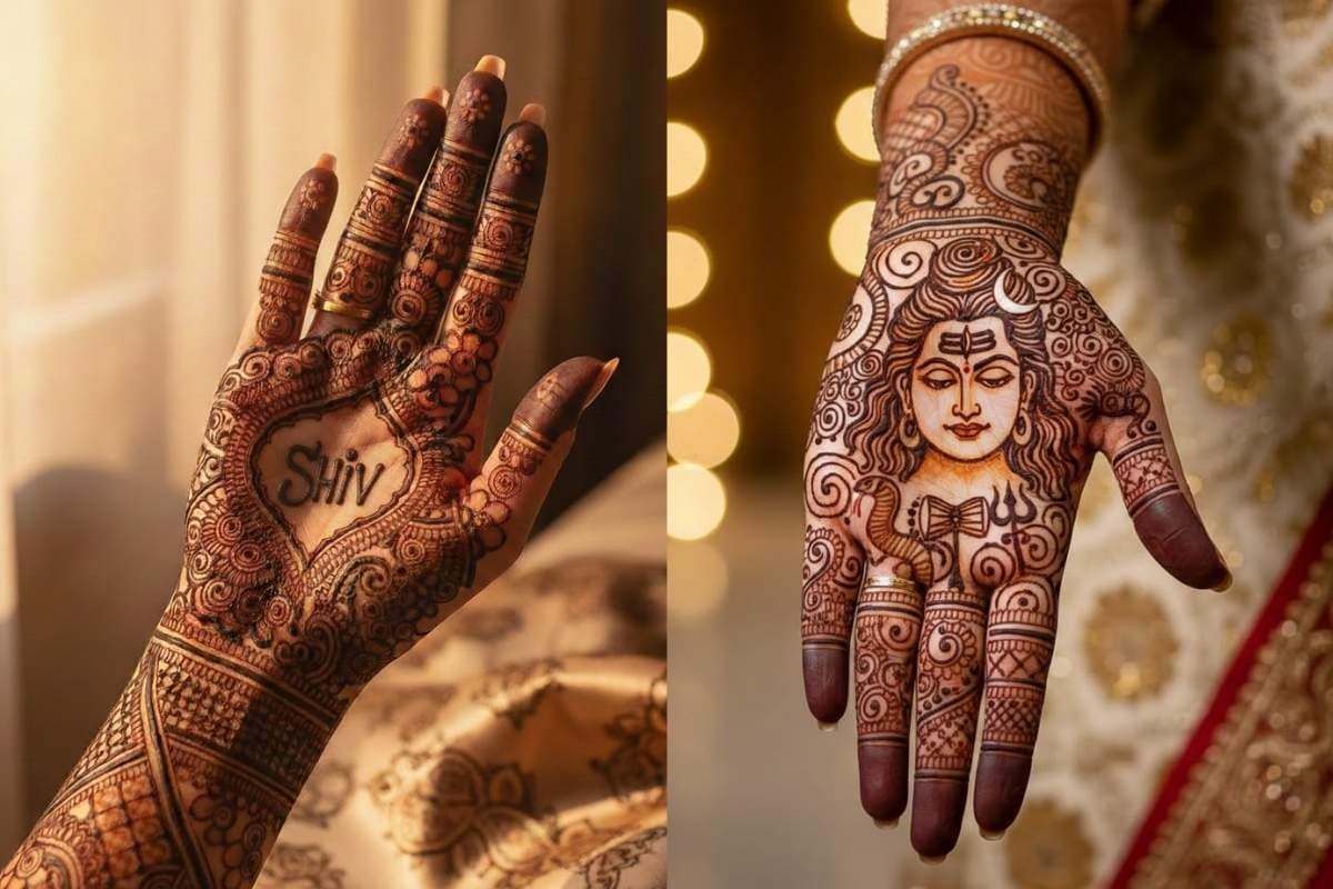 महाशिवरात्रि पर लगाएं ये मेहंदी डिजाइन, रचने के बाद हाथ लगेगा खूबसूरत