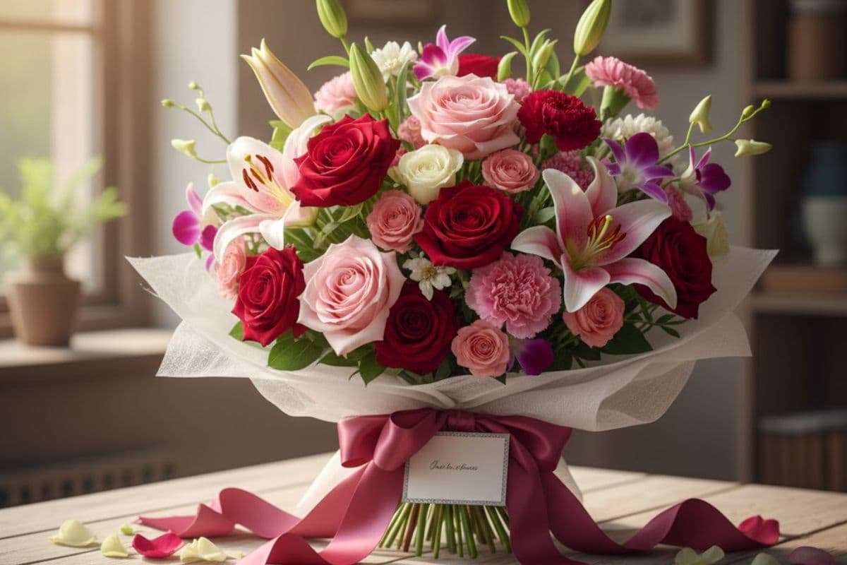 Mixed Flower Romantic Bouquet