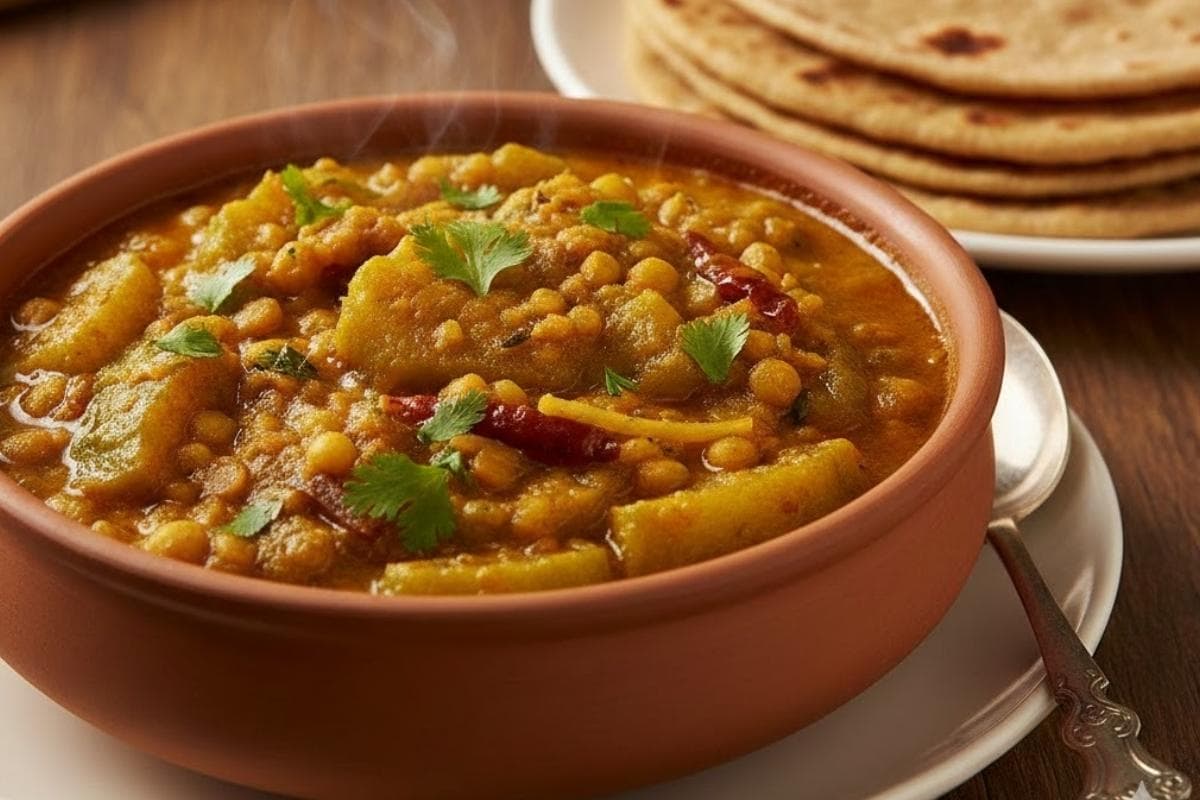 रोटी-चावल के साथ लाजवाब लगेगी ये नेनुआ चना दाल की सब्जी