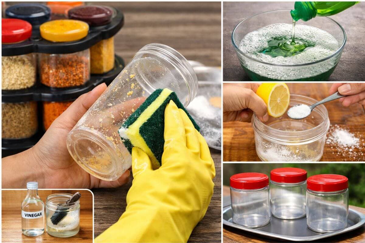 रसोई के प्लास्टिक मसाला जार हो गए हैं गंदे, अपनाएं ये आसान टिप्स