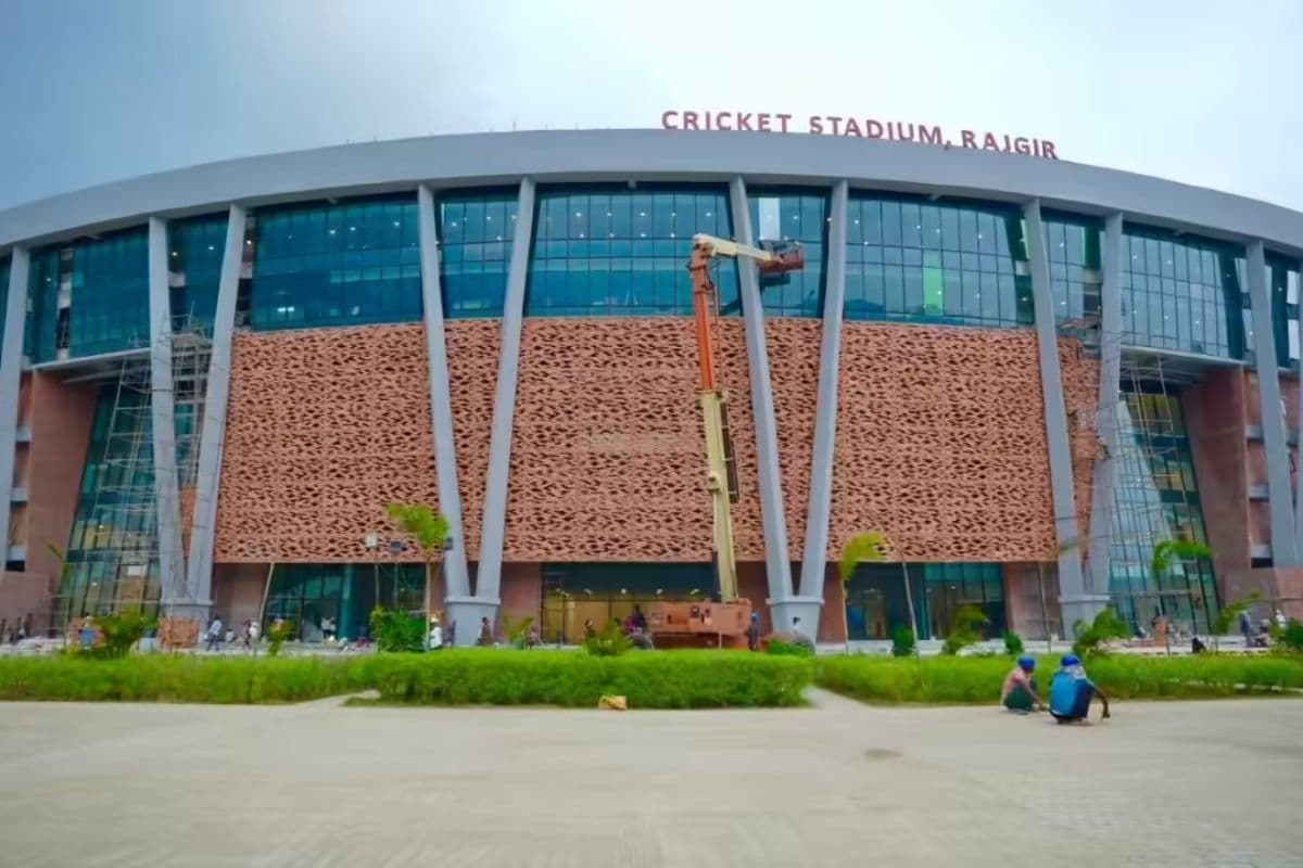 आईपीएल की मेजबानी को तैयार राजगीर क्रिकेट स्टेडियम, 1000 करोड़ की लागत से हुआ तैयार