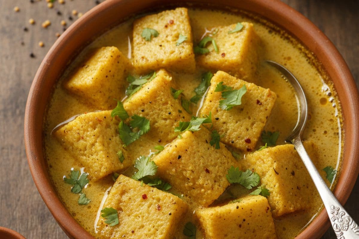 घर पर इस तरह बनाएं खट्टा-मीठा गुजराती रसिया ढोकला