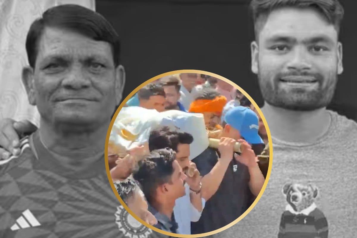 रिंकू सिंह ने पिता को दी अंतिम विदाई, भारी मन से दिया अर्थी को कंधा