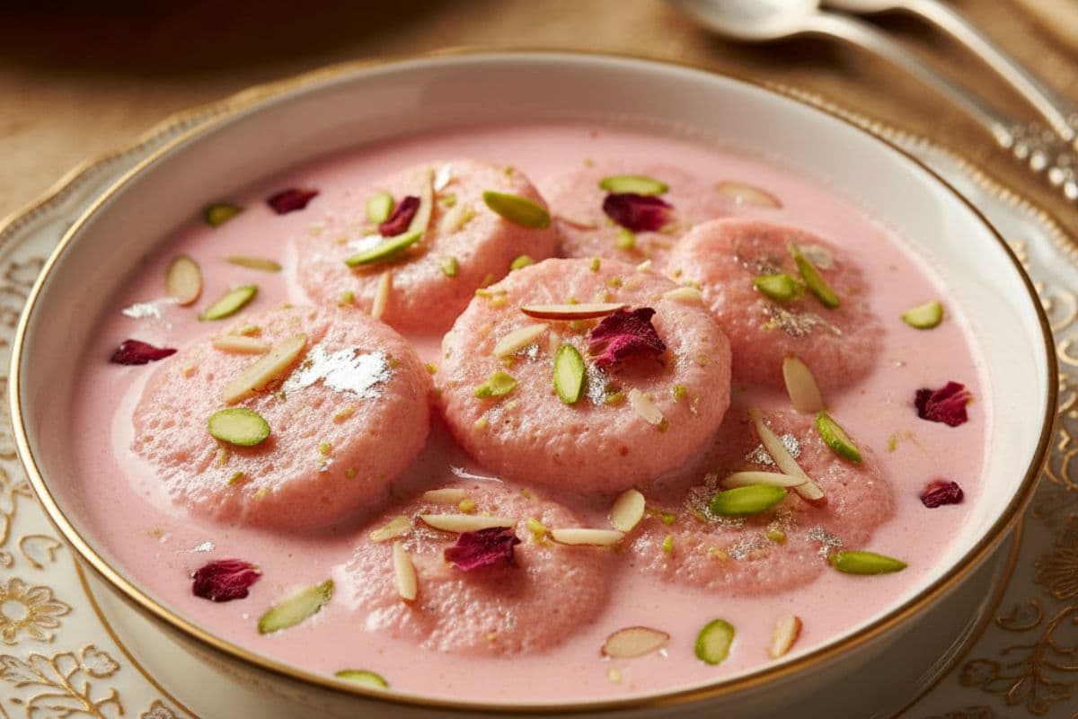 घर पर बनाएं हलवाई जैसी सॉफ्ट रोज रसमलाई, मेहमान भी पूछेंगे बनाने का राज