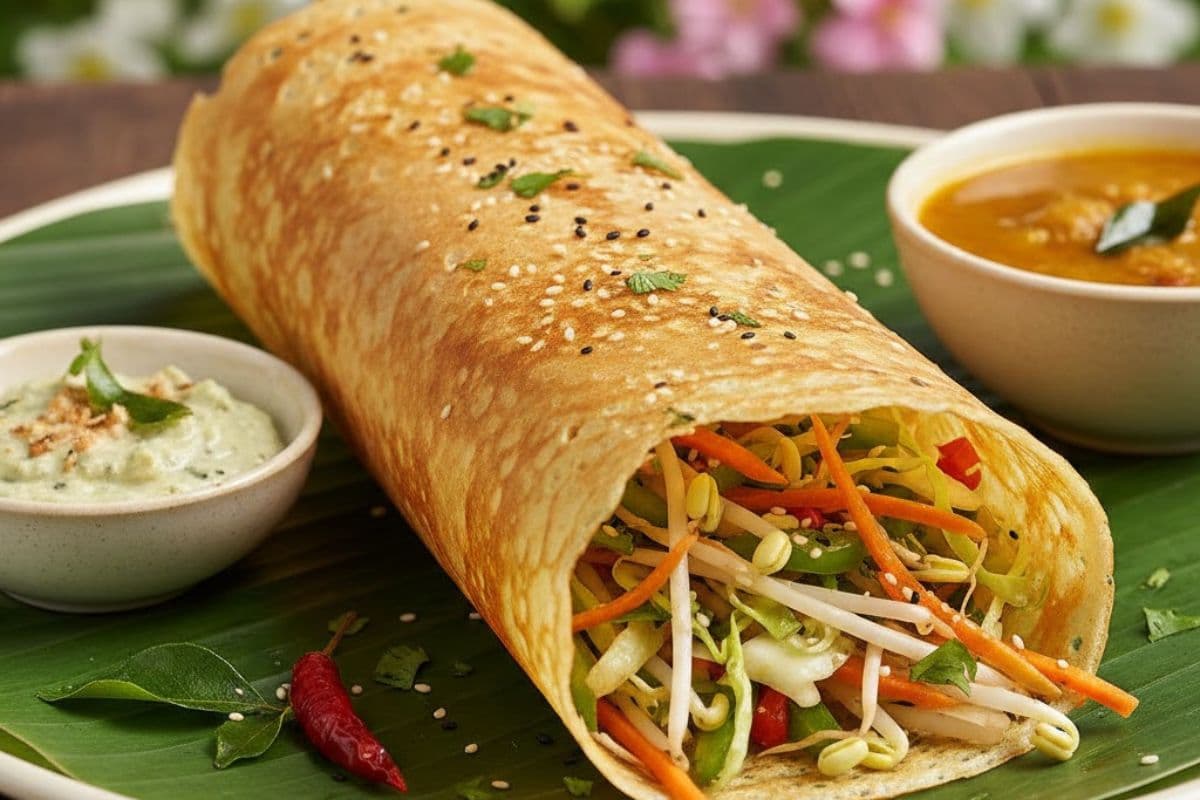 स्प्रिंग डोसा से ब्रेकफास्ट का मजा होगा दोगुना, फटाफट नोट करें रेसिपी