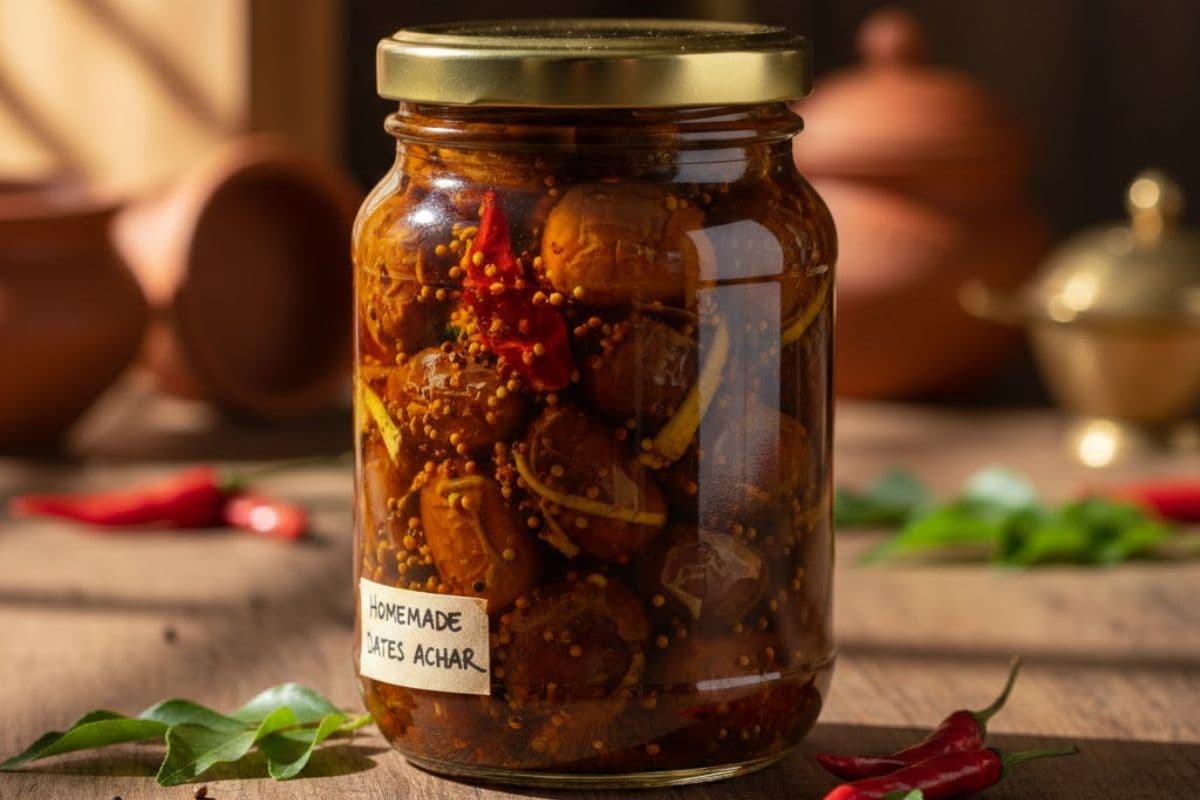 नहीं खाया होगा ऐसा खजूर का अचार, ट्राई करने के लिए नोट करें रेसिपी