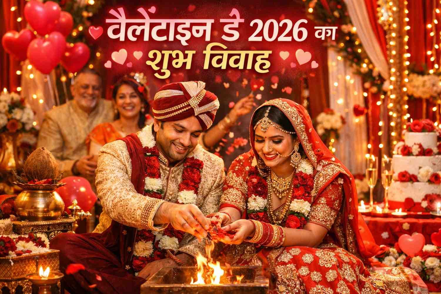 वेलेंटाइन डे पर भी लगेंगे सात फेरे, शुरू हुआ वैवाहिक लग्न