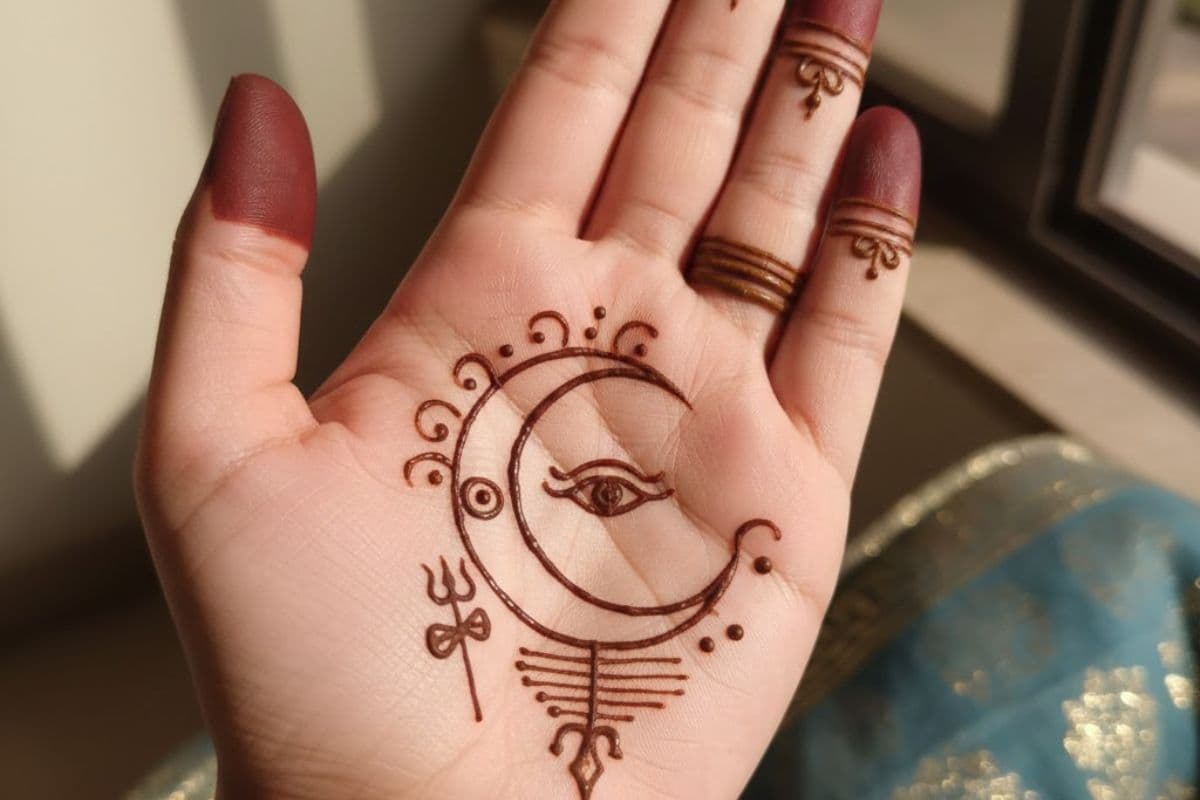 chand mehndi deisgn