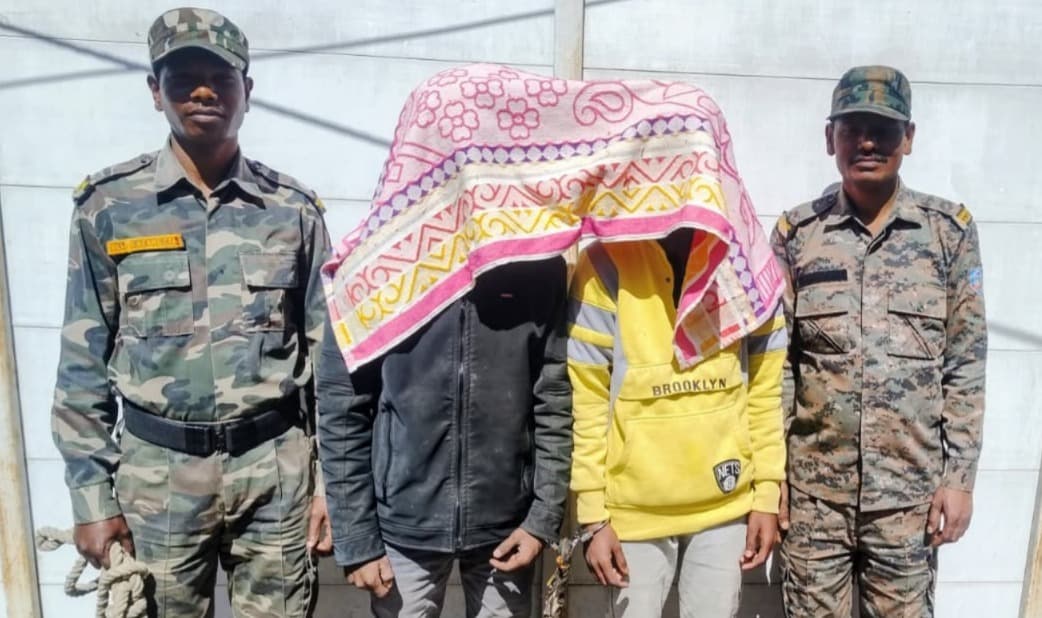 खलारी में ट्रक जलाने की घटना के दो आरोपी गिरफ्तार