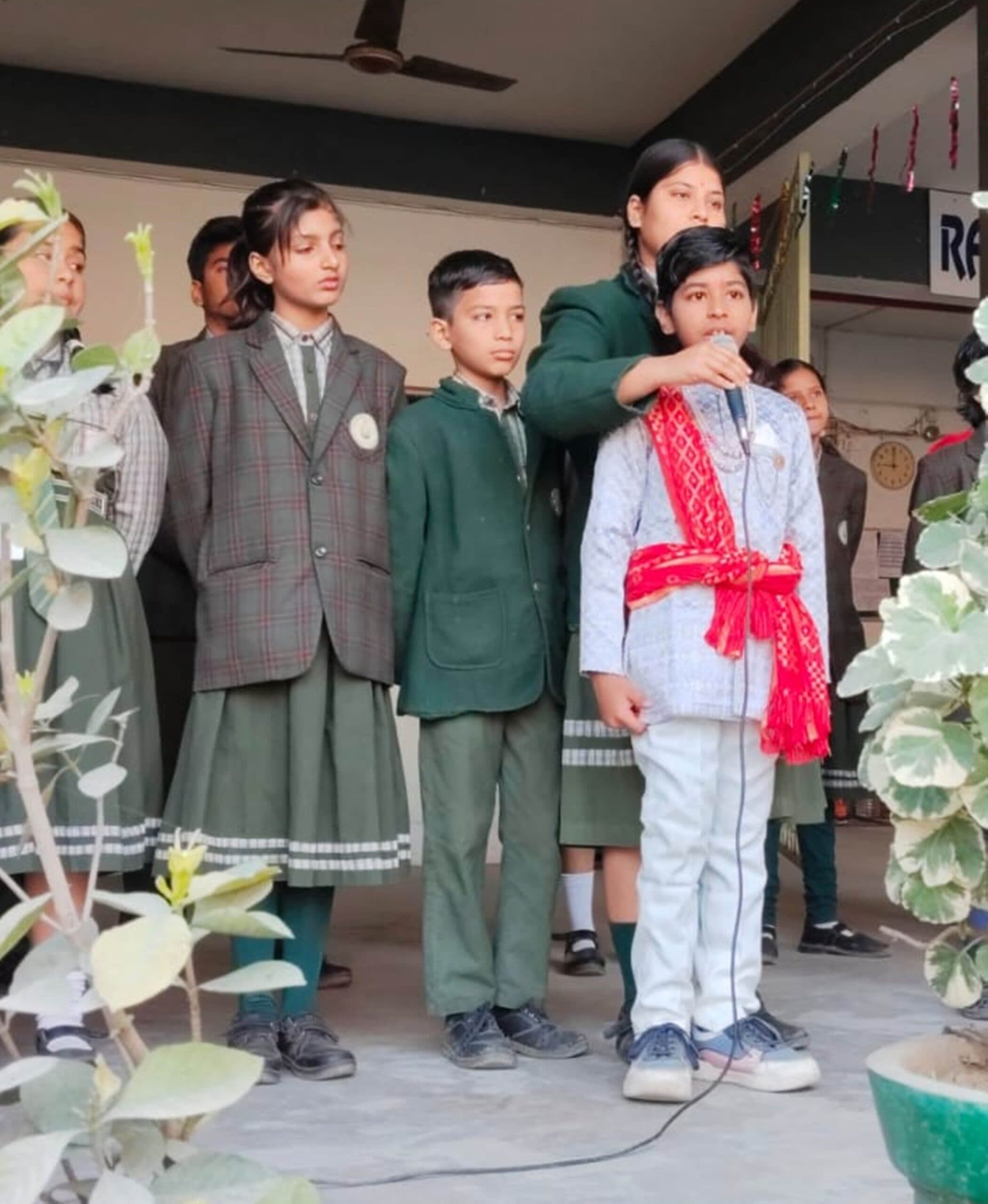 राजेंद्र विद्यालय में धूमधाम से मनी छत्रपति शिवाजी महाराज जयंती