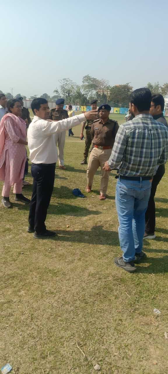 मुख्यमंत्री समृद्धि यात्रा की तैयारियों का डीएम-एसपी ने लिया जायजा