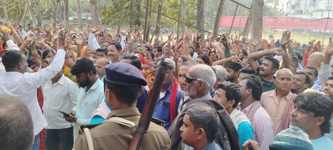 जदयू प्रखंड अध्यक्ष के चुनाव में नहीं बनी सहमति, हंगामा