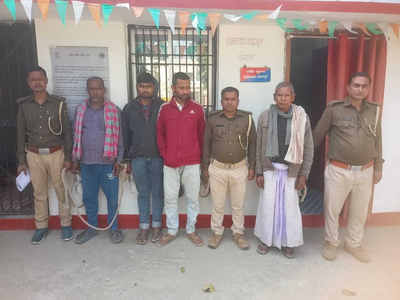 दो नामजद व दो वारंटी गिरफ्तार