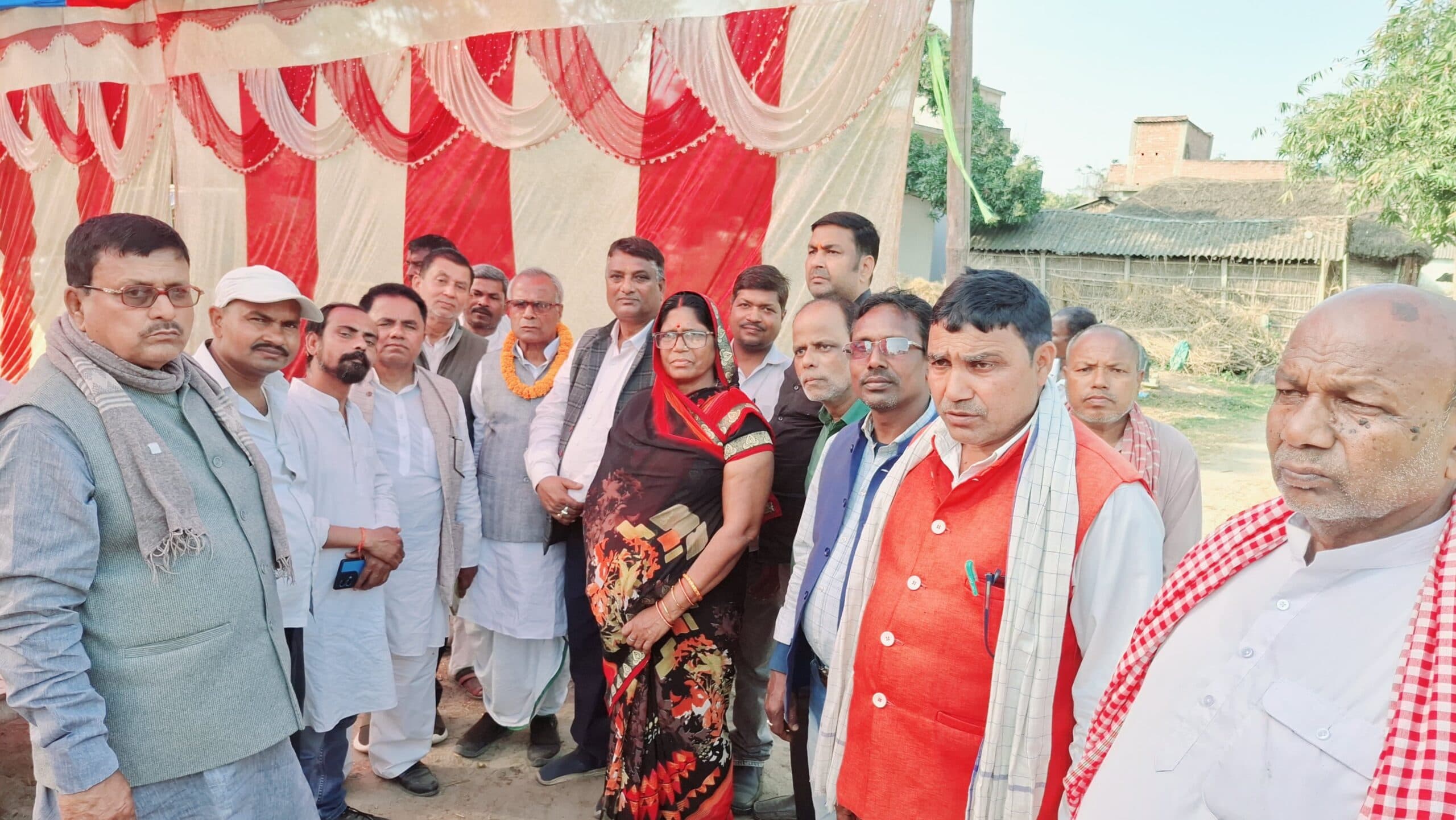 नथुनी मंडल चौथी बार चुने गये निर्मली जदयू प्रखंड अध्यक्ष