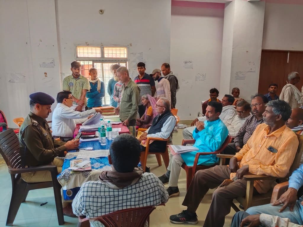 जनता दरबार में पांच मामलों का हुआ निष्पादन, छह नये मामले पंजीकृत