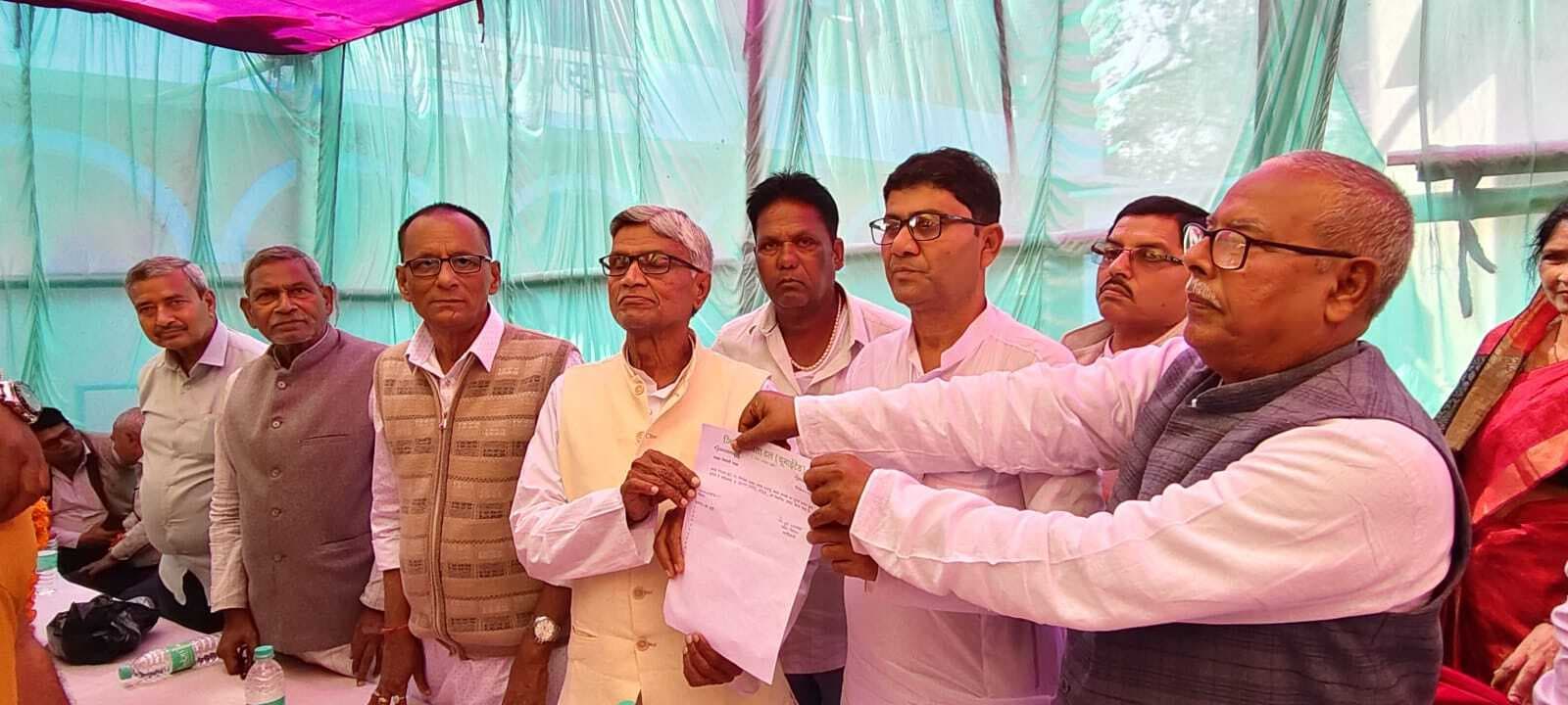 डॉ कमल प्रसाद यादव पांचवीं बार बने जदयू प्रखंड अध्यक्ष