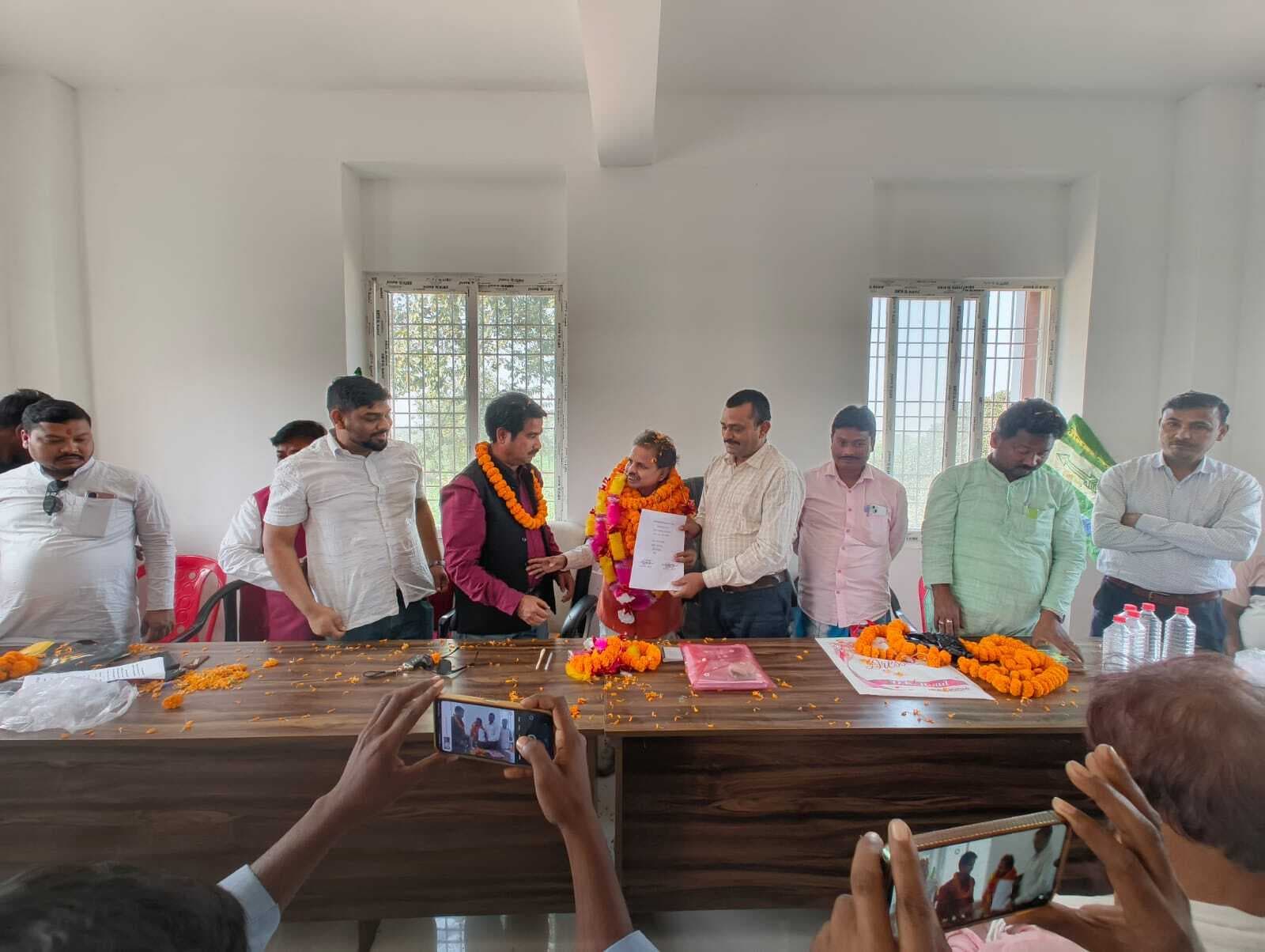 लगातार चौथी बार जदयू प्रखंड अध्यक्ष चुने गये कमल चंद्र दास