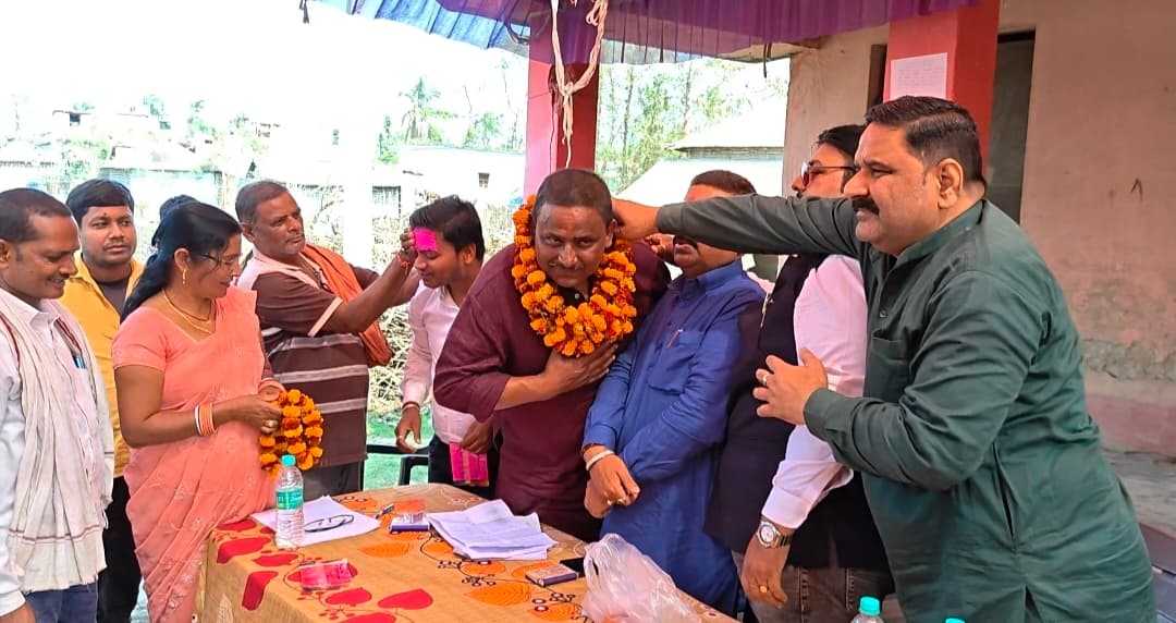 हसनगंज में राजीव रंजन दूसरी बार निर्विरोध बने जदयू प्रखंड अध्यक्ष