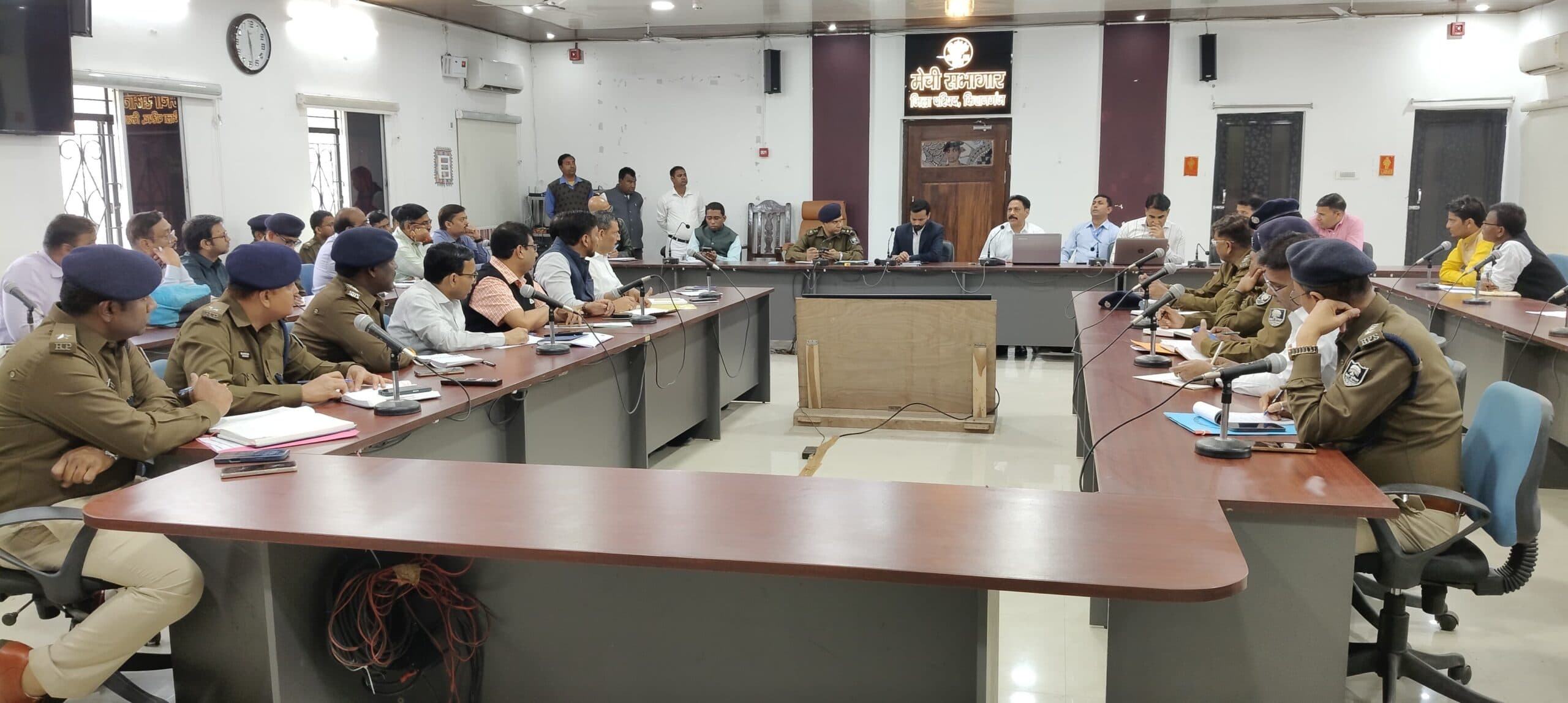 गृह मंत्री के संभावित भ्रमण को लेकर एएसएल से पूर्व ब्रीफिंग बैठक आयोजित