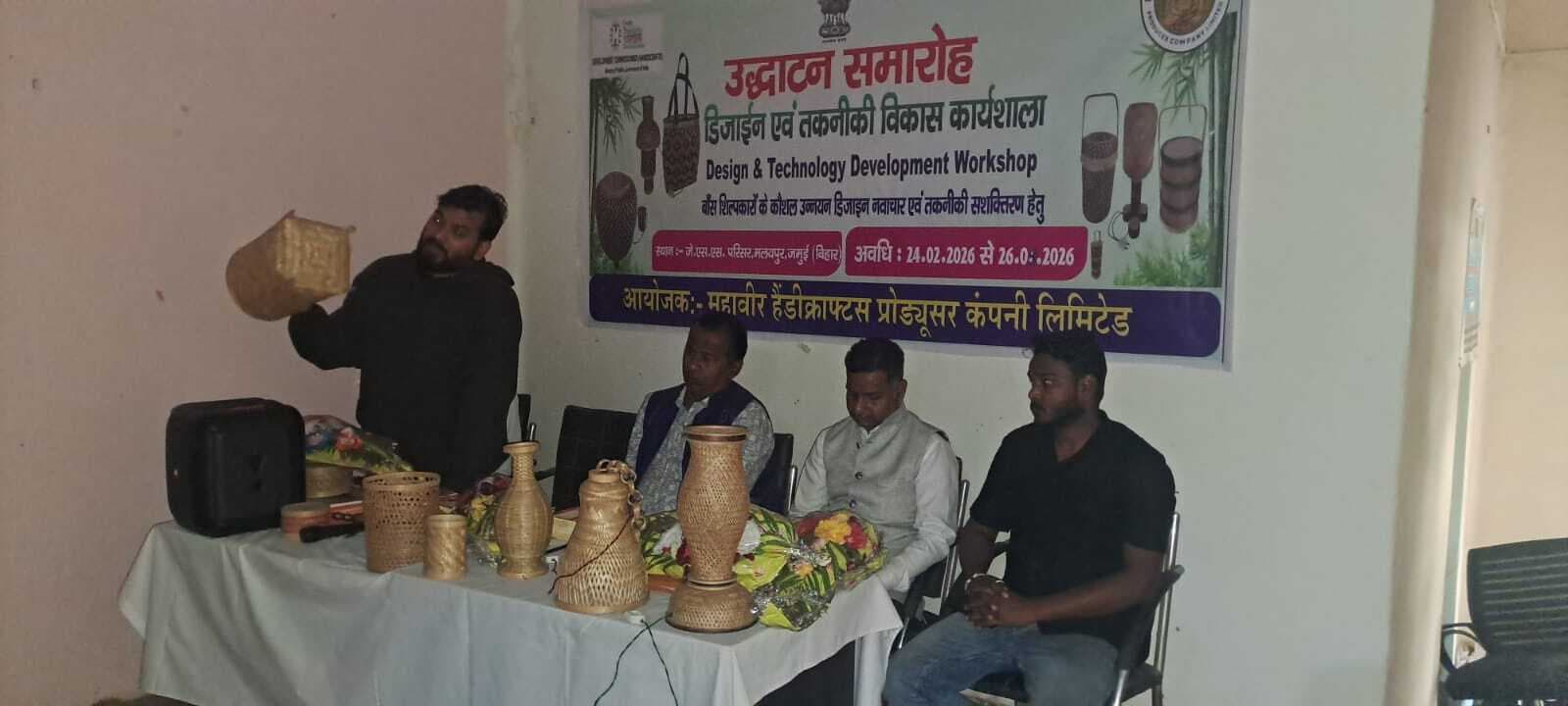 गुरु-शिष्य हस्तशिल्प प्रशिक्षण शुरू, शिल्पकारों को मिलेगा नया अवसर