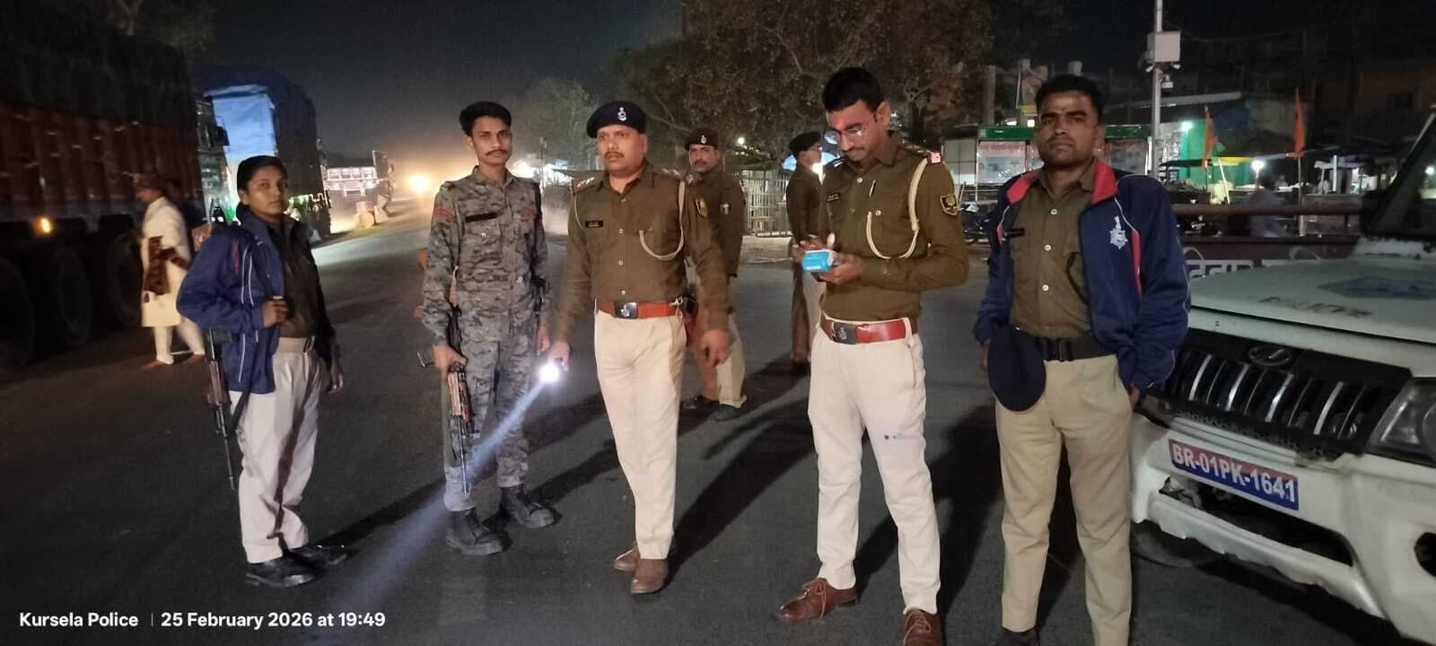 ओवरटेक करने वाले वाहनों से पुलिस ने वसूला एक लाख