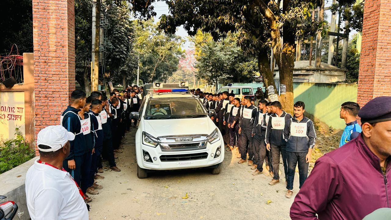 नशा मुक्ति अभियान व साइबर सतर्कता से जागरूकता को लेकर मैराथन दौड़ आयोजित