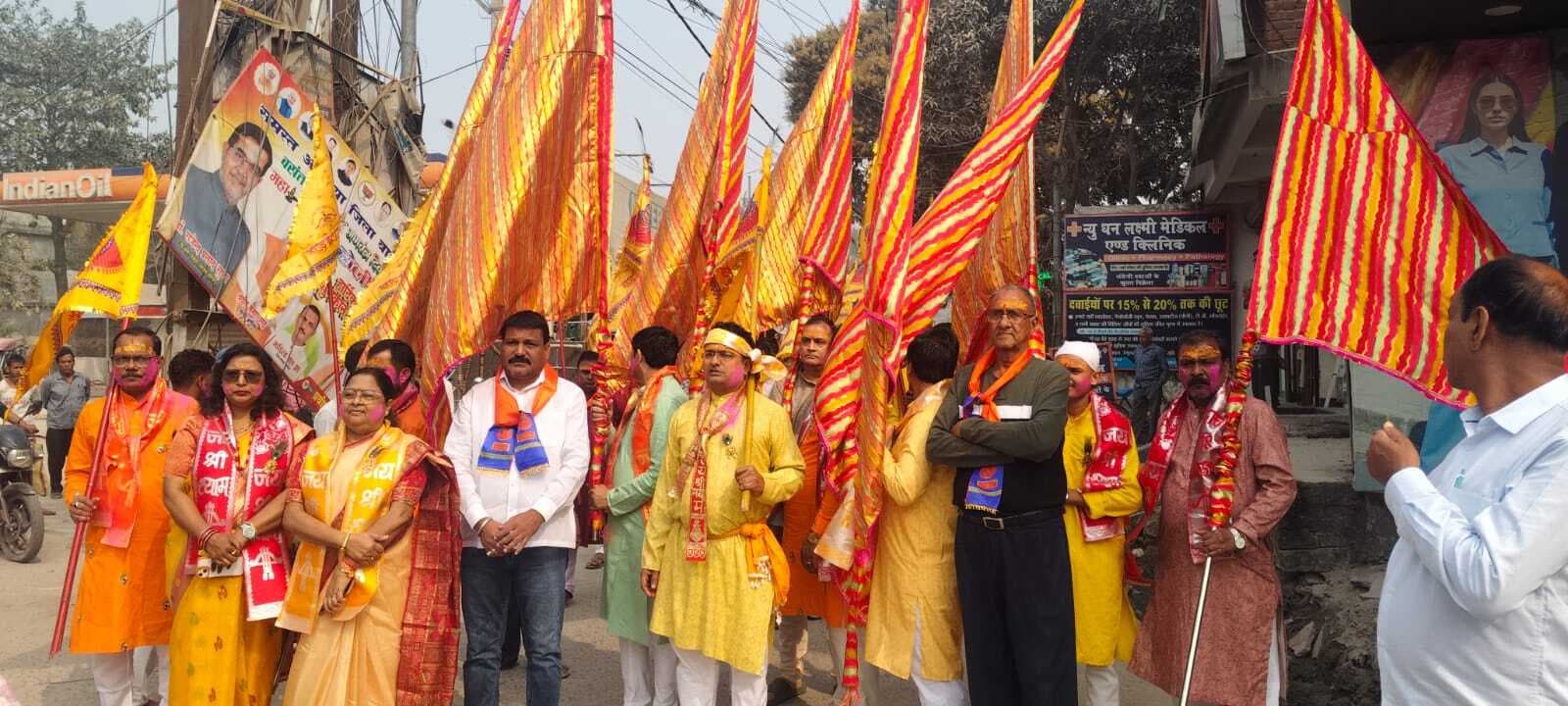 श्री श्याम के जयकारों से गुंजायमान हुआ नगर