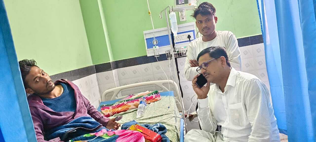 मकई के खेत में बेहोश मिला युवक